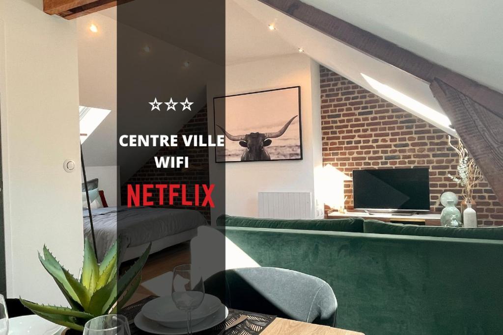 Downtown Loft - Centre Ville - Wifi - Netflix Amiens Exteriér fotografie